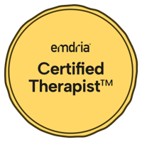 EMDRIA certification badge — view credential